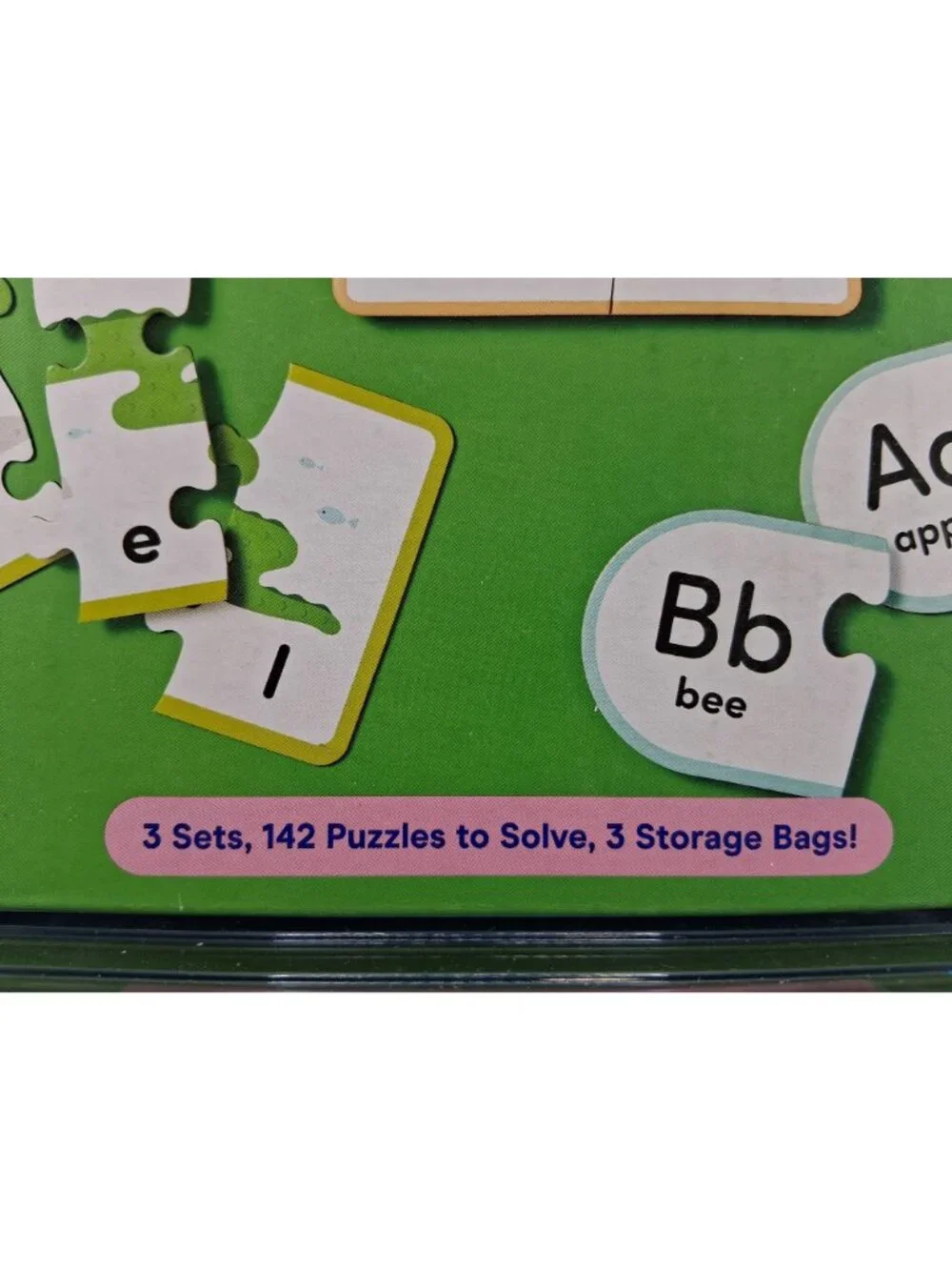 Giggle Scape Words Numbers & Letters Game 59-Piece Kids Puzzle Set